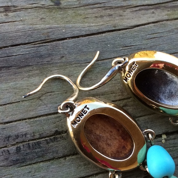 Monet Statement Earrings - Picture 3 of 8